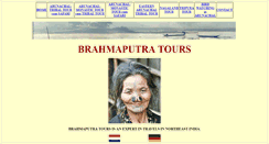 Desktop Screenshot of brahmaputra-tours.com